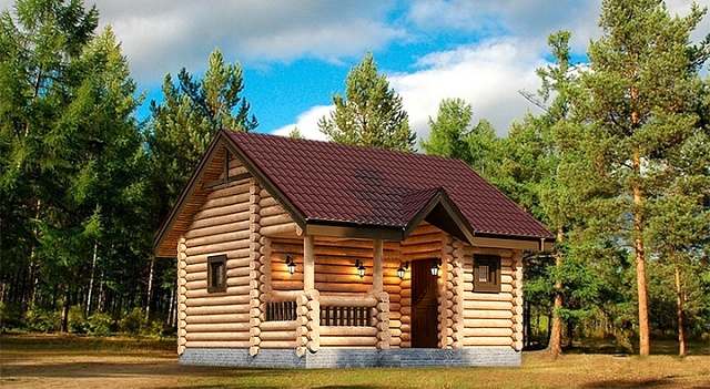 Проект бани 30 м²