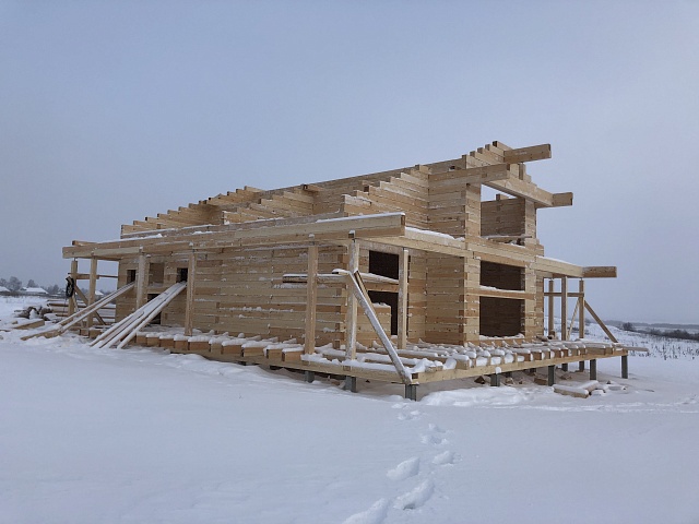 Дом из бруса 150 м²