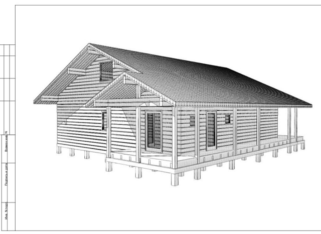 Дом из бруса 150 м²
