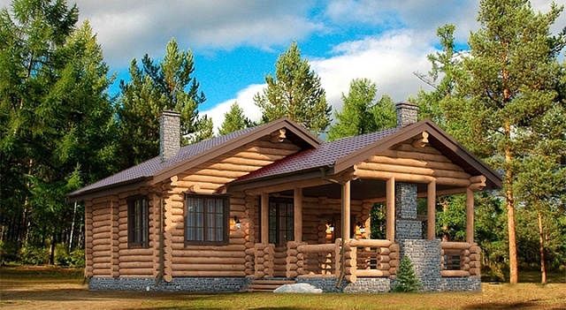 Проект бани 80 м²