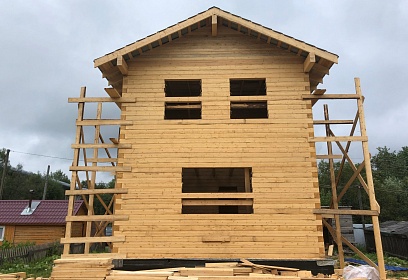 Дом из бруса 90 м²