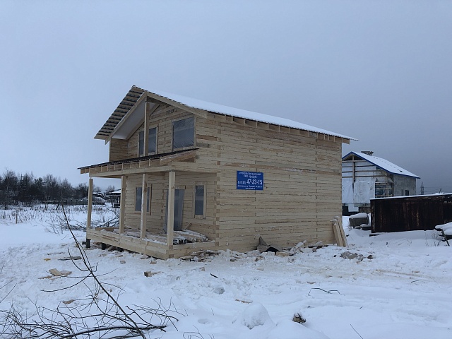 Дом из бруса 160 м²
