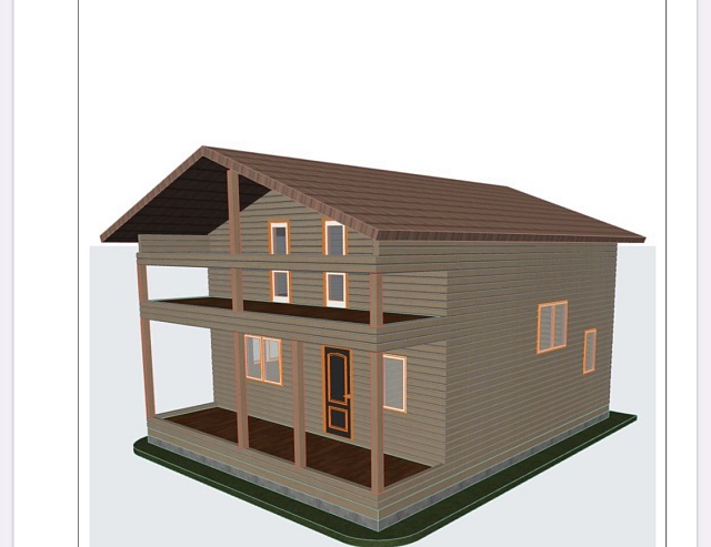 Дом из бруса 160 м²