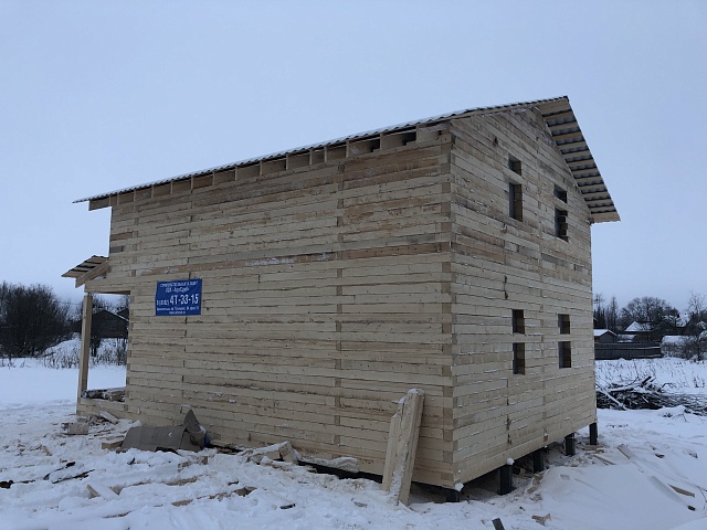 Дом из бруса 160 м²