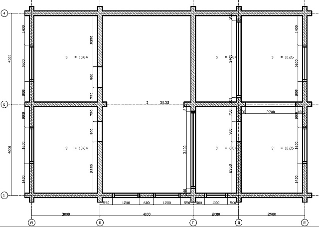 Дом из бревна 162 м²